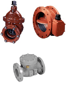 Resilient Wedge, Butterfly and Check Valves